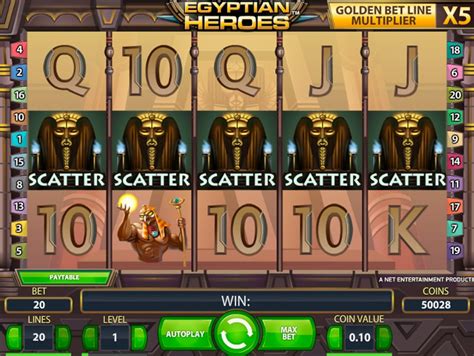 Игровой автомат Egyptian Heroes  играть бесплатно
